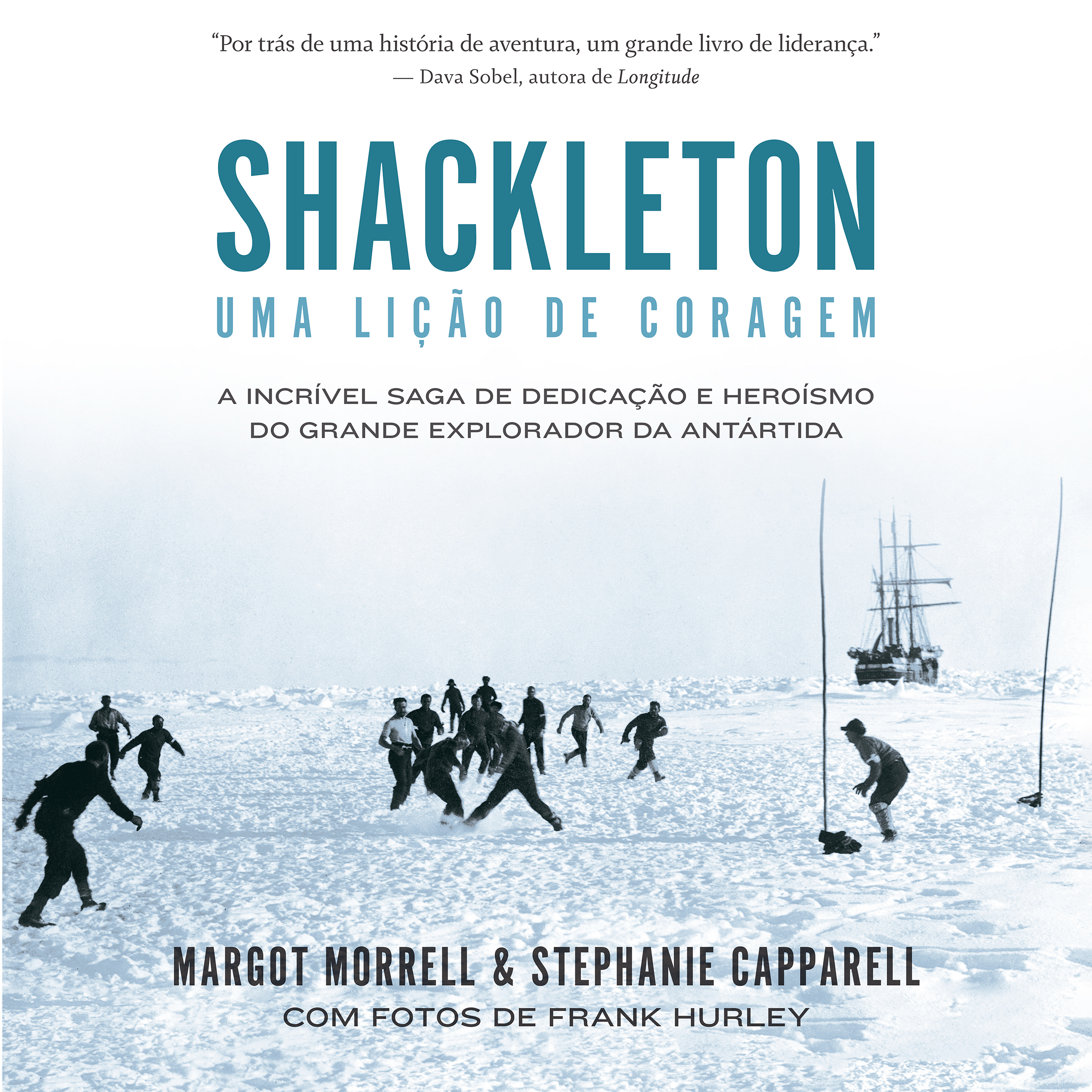 Capa do livro Shackleton, uma lição de coragem