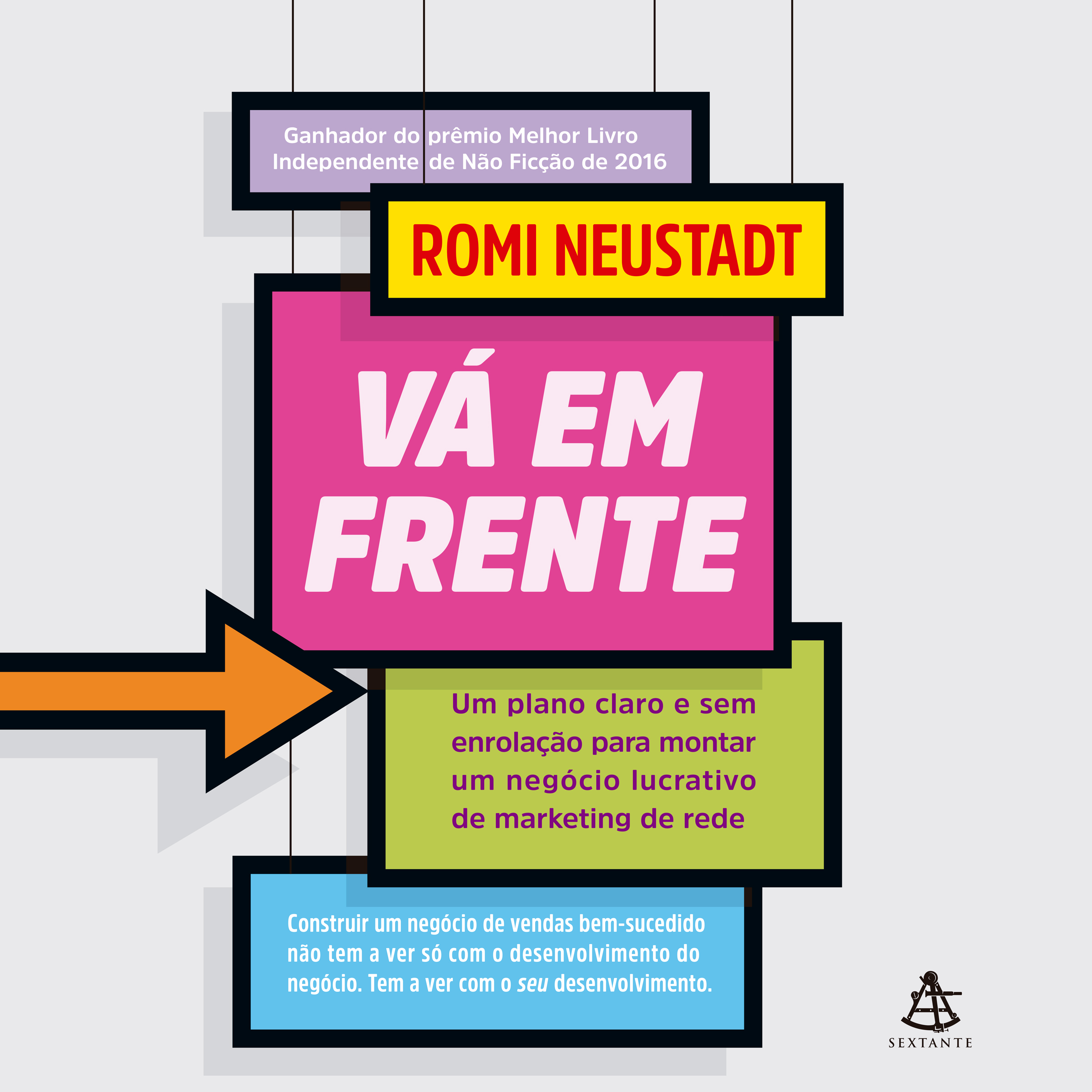 Capa do livro Vá em frente