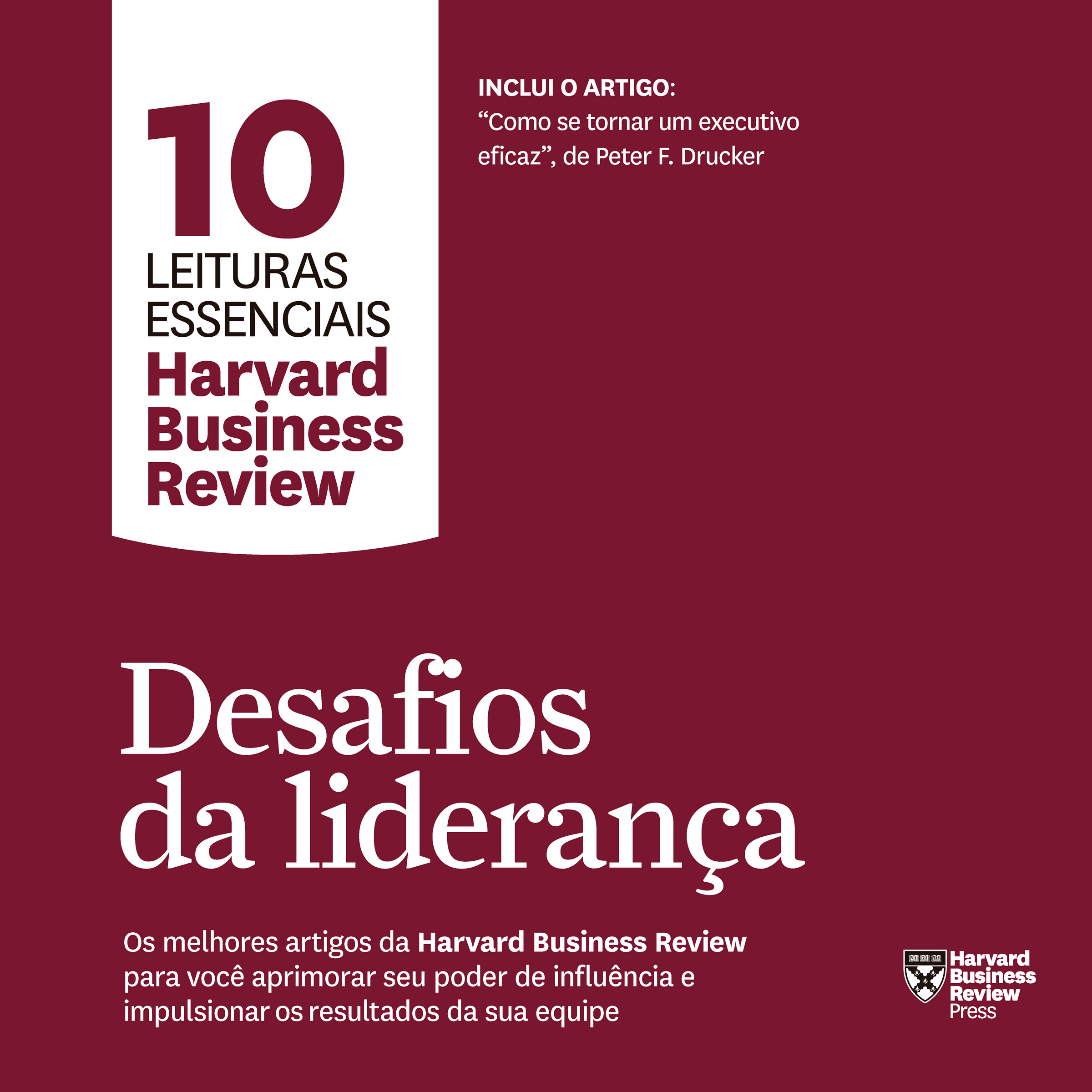 Capa do livro Desafios da liderança (10 Leituras Essenciais)