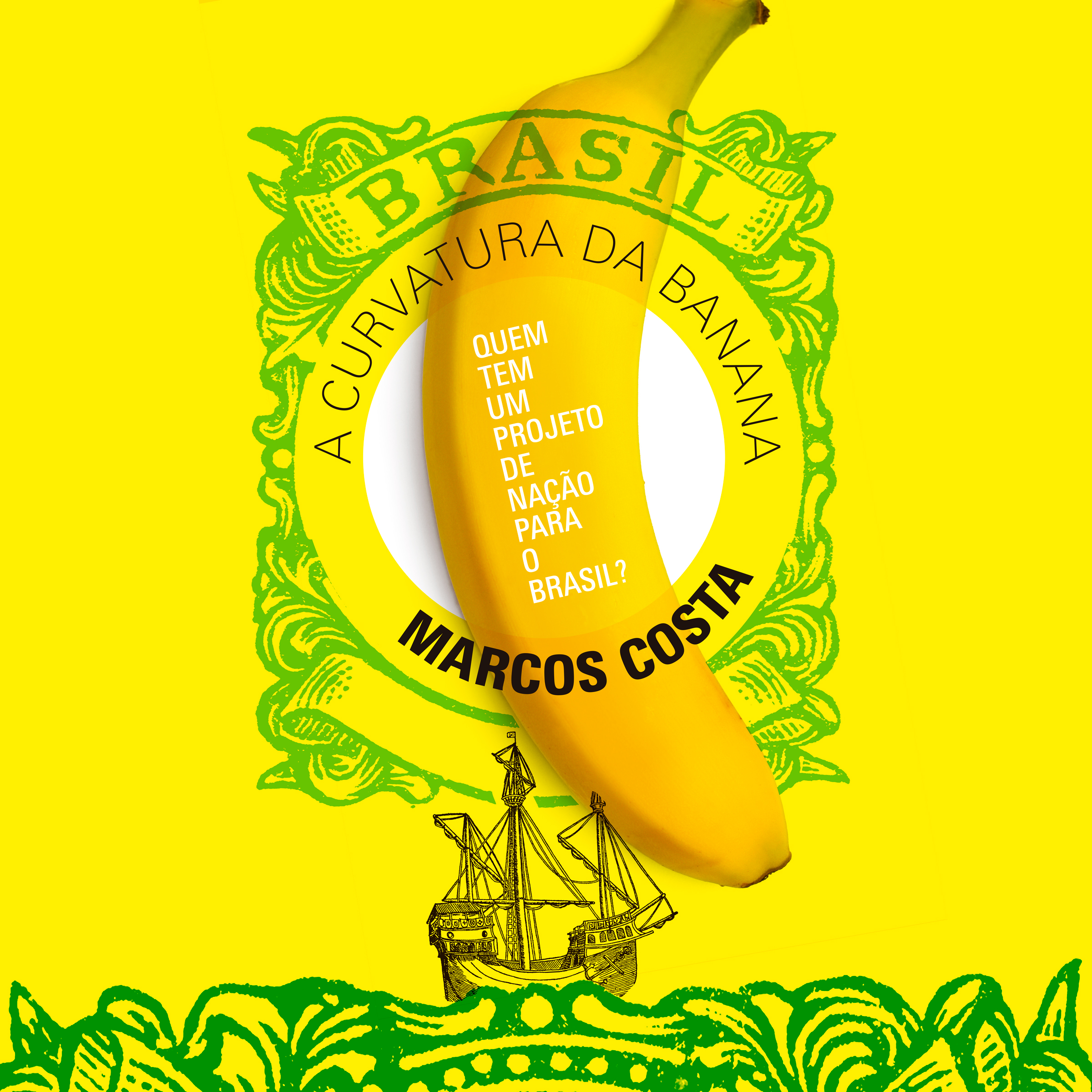 Capa do livro A Curvatura da Banana