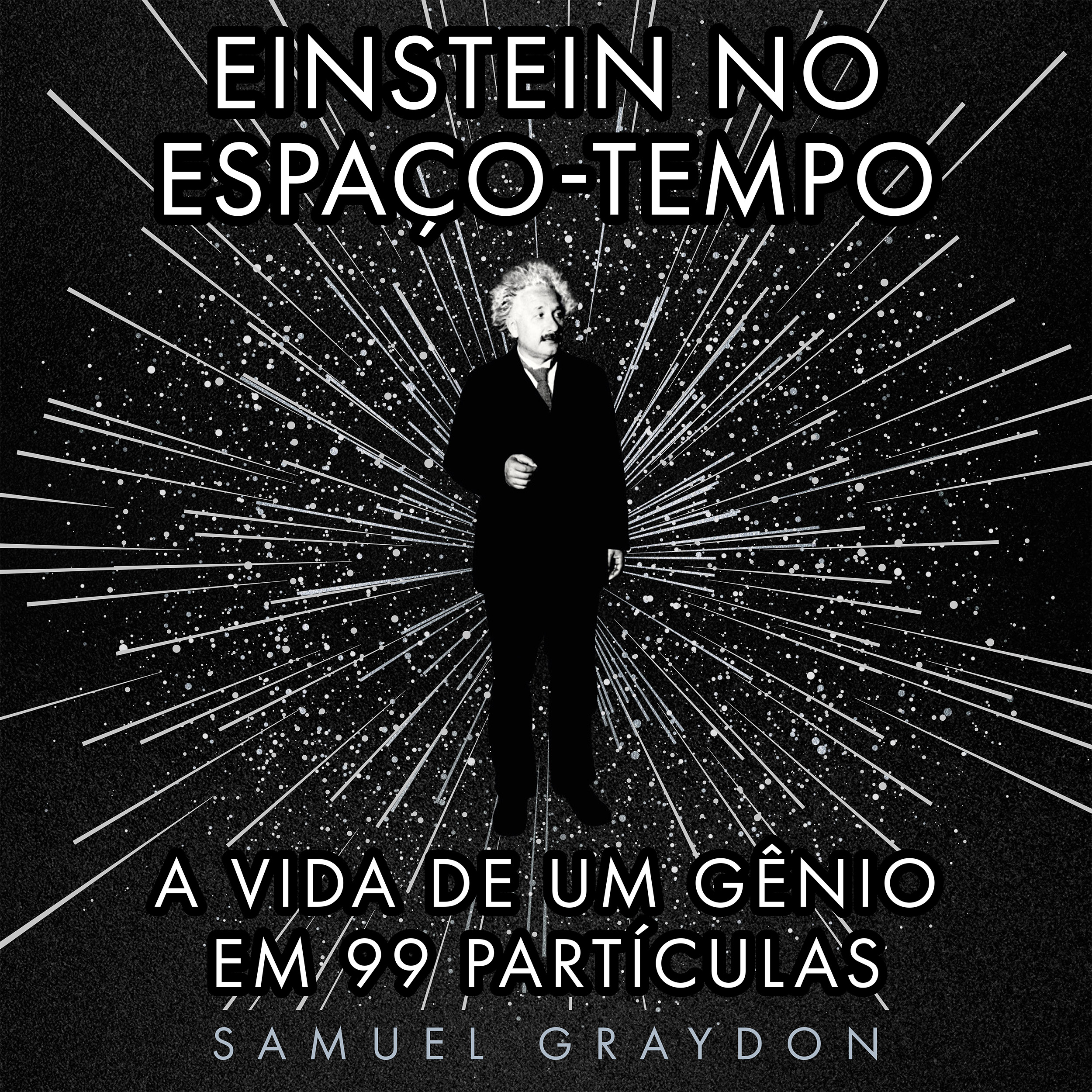 Capa do livro Einstein no espaço-tempo