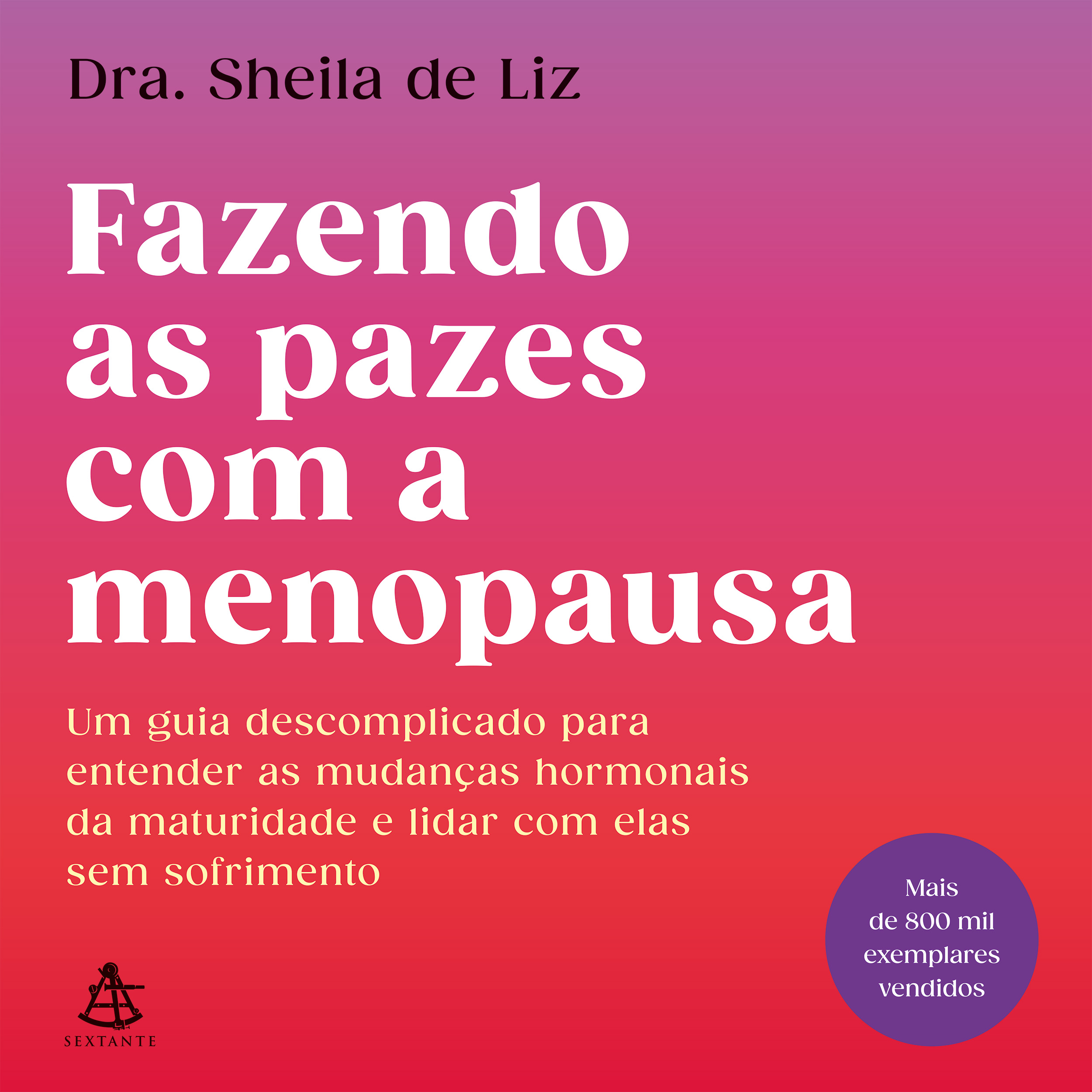 Capa do livro Fazendo as pazes com a menopausa
